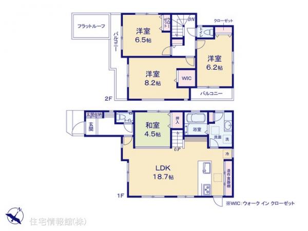 新築戸建 埼玉県ふじみ野市南台２丁目5-9 東武東上線ふじみ野駅 4,980万円