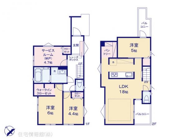 新築戸建 千葉県船橋市前貝塚町1013-12 東武野田線塚田駅 4,090万円