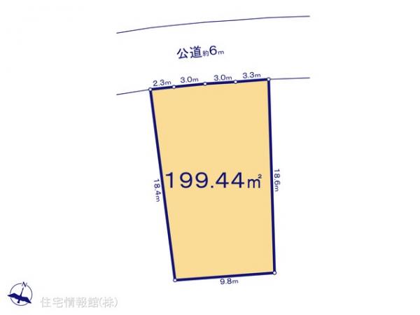 土地 千葉県松戸市常盤平２丁目13-8 新京成電鉄線常盤平駅 4,980万円