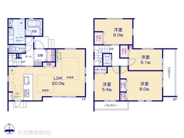 新築戸建 埼玉県和光市新倉３丁目2-37 東武東上線和光市駅 6,490万円