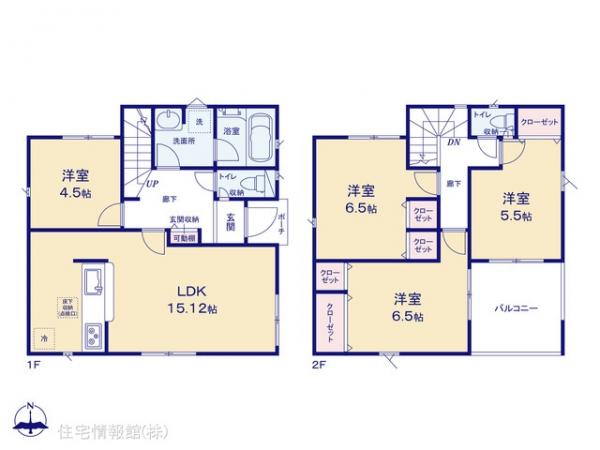 新築戸建 神奈川県海老名市上今泉４丁目975-8 小田急線座間駅 3,880万円