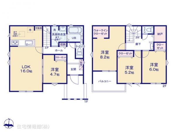 新築戸建 千葉県習志野市東習志野６丁目2134-2 京成本線実籾駅 4,590万円