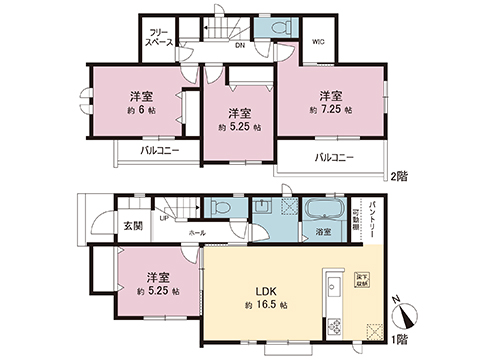 新築戸建 松戸市栄町８丁目 千代田常磐線馬橋駅 4,690万円