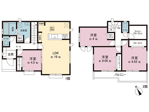 新築戸建 松戸市栄町８丁目 千代田常磐線馬橋駅 4,490万円