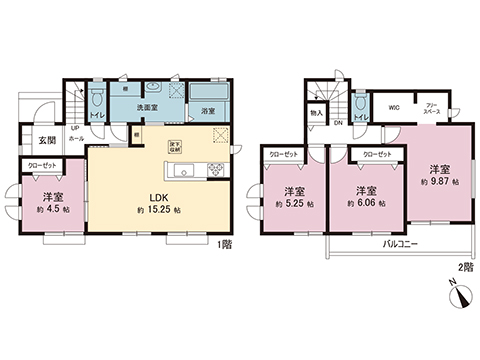 新築戸建 松戸市栄町８丁目 千代田常磐線馬橋駅 4,490万円