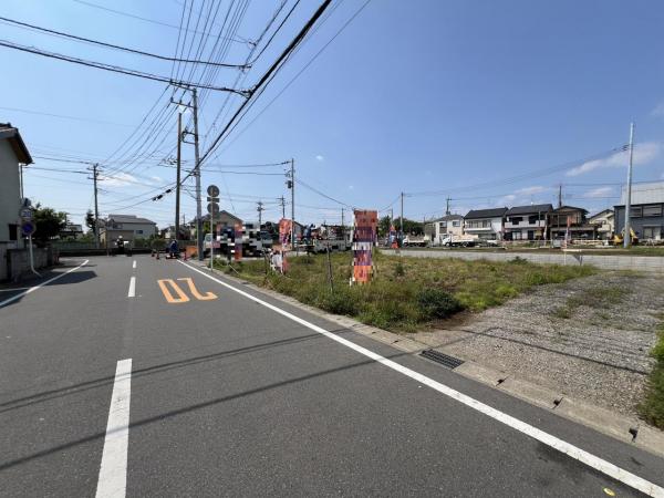 松戸市栄町24期　 土地 前面道路含む現地写真