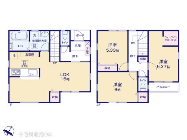 新築戸建 埼玉県川口市戸塚鋏町 埼玉高速鉄道戸塚安行駅 2,980万円