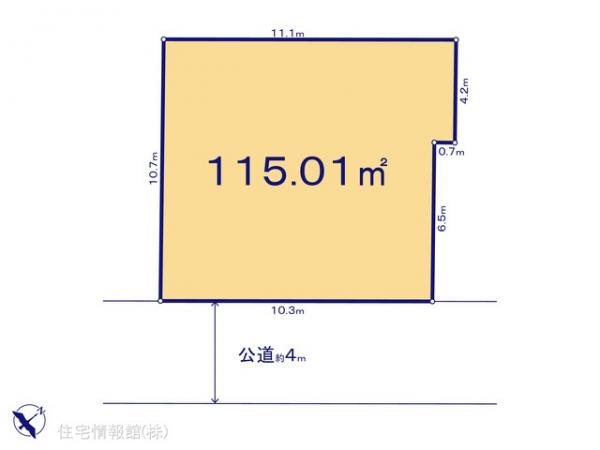 土地 神奈川県藤沢市辻堂太平台１丁目7 JR東海道本線(東京〜熱海)辻堂駅 3,980万円