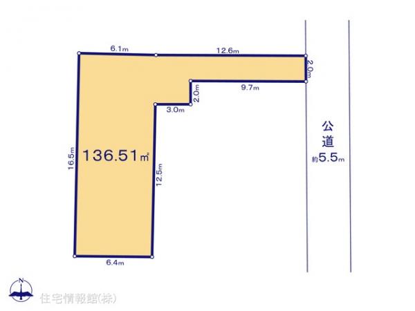 土地 千葉県市原市白金町６丁目19-6 JR内房線五井駅 420万円