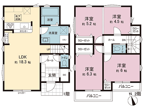 新築戸建 横須賀市浦賀２丁目 京急本線浦賀駅 4,199万円