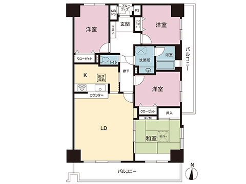 中古マンション 久喜市古久喜 JR東北本線（宇都宮線）久喜駅 1,590万円