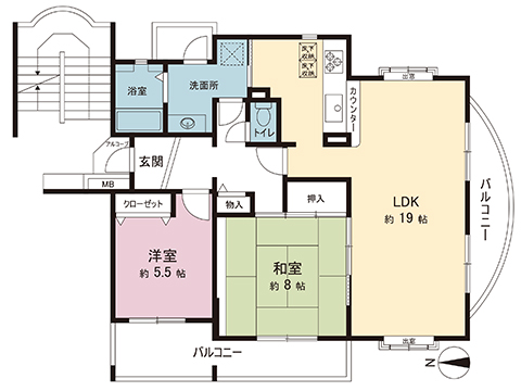 中古マンション 千葉市緑区おゆみ野２丁目 JR外房線鎌取駅 2,250万円