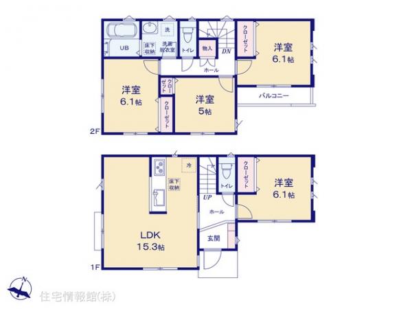 新築戸建 東京都町田市金井１丁目 小田急線町田駅 3,080万円