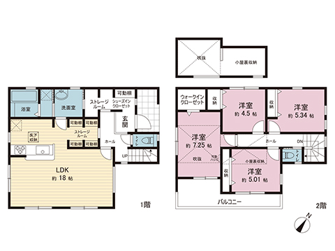 新築戸建 横浜市金沢区富岡西４丁目 京急本線京急富岡駅 6,380万円