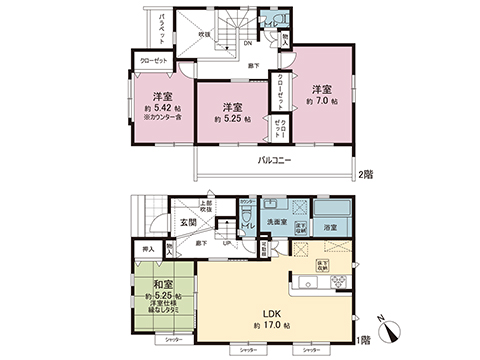 新築戸建 横浜市金沢区釜利谷西１丁目 京急本線金沢文庫駅 5,580万円