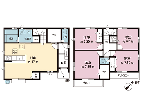 新築戸建 昭島市拝島町５丁目 JR青梅線拝島駅 3,280万円