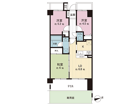 中古マンション 春日部市大場 東武伊勢崎線武里駅 1,680万円