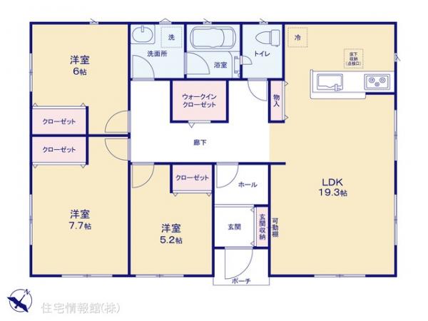 新築戸建 埼玉県新座市あたご３丁目1-9 JR武蔵野線新座駅 4,380万円