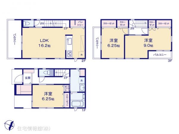 新築戸建 埼玉県さいたま市浦和区元町１丁目16-8 JR京浜東北線北浦和駅 6,880万円