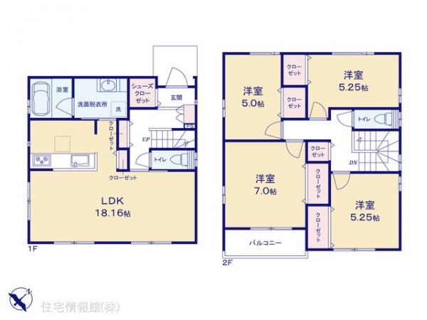 新築戸建 千葉県柏市西柏台１丁目21-16 東武野田線初石駅 4,590万円