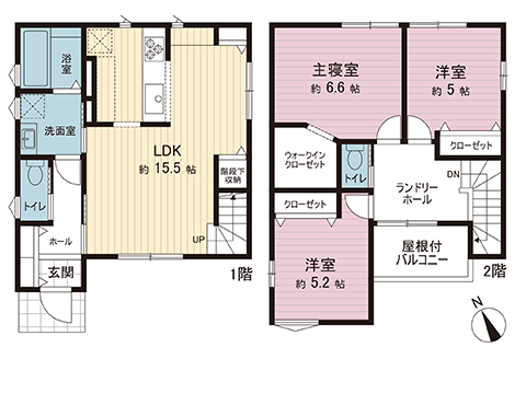 新築戸建 千葉市中央区宮崎町 京成千原線大森台駅 3,890万円