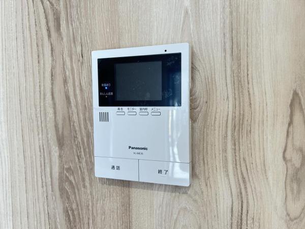 ララフィール宮崎町1期 TVモニター付きインターフォン