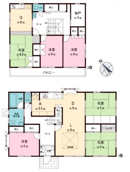 中古戸建 横浜市泉区和泉中央南３丁目 横浜市営地下鉄ブルーライン立場駅 6,300万円
