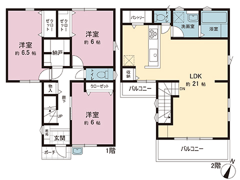 中古戸建 横須賀市湘南鷹取５丁目 京急本線追浜駅 3,280万円