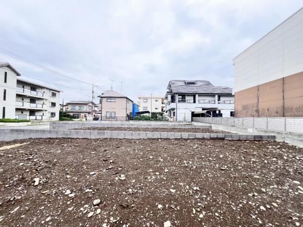 福生市加美平１丁目 土地 現地土地写真