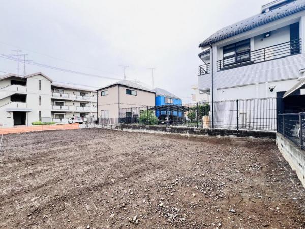 福生市加美平１丁目 土地 現地土地写真