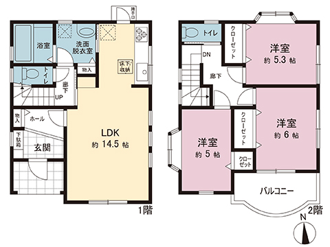中古戸建 平塚市田村１丁目 JR東海道本線(東京〜熱海)平塚駅 1,950万円