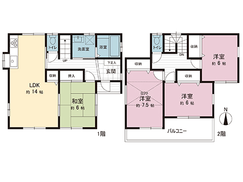 中古戸建 南足柄市和田河原 伊豆箱根鉄道大雄山線和田河原駅 1,980万円
