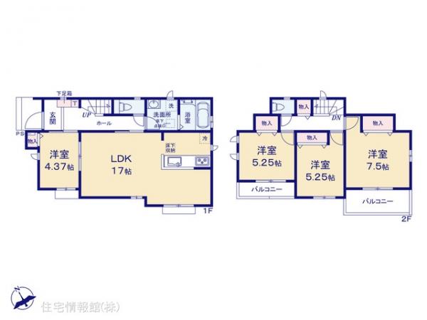 新築戸建 東京都八王子市川口町2129-9 JR中央線西八王子駅 2,790万円