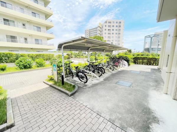 開成庭園の杜パレットガーデン 駐輪場