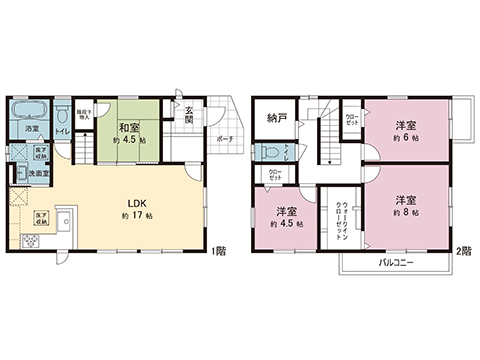 中古戸建 宇都宮市平松４丁目 宇都宮芳賀ライト線峰駅 2,999万円