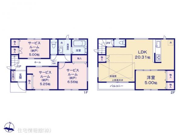 新築戸建 東京都練馬区錦１丁目190-4 東武東上線上板橋駅 8,698万円