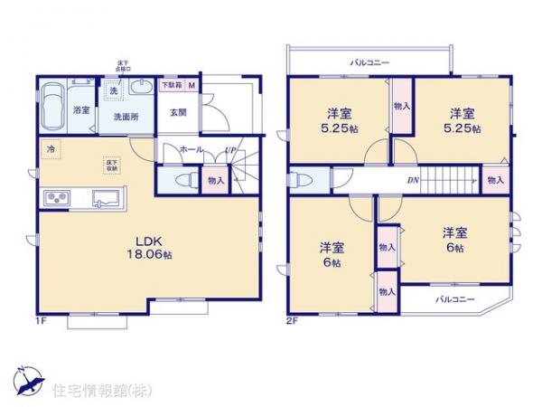 新築戸建 千葉県船橋市海神６丁目8 京成本線海神駅 5,690万円