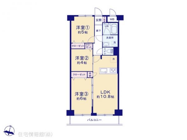 中古マンション 埼玉県川口市前上町14-16 JR京浜東北線川口駅 2,290万円