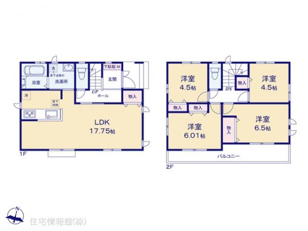 新築戸建 東京都東村山市青葉町１丁目29-27 西武池袋線清瀬駅 3,990万円