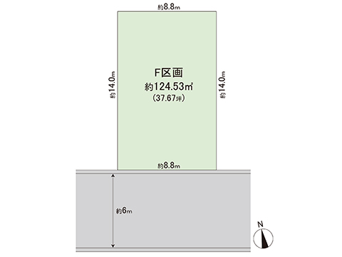 土地 松戸市新松戸６丁目 JR武蔵野線新松戸駅 3,790万円