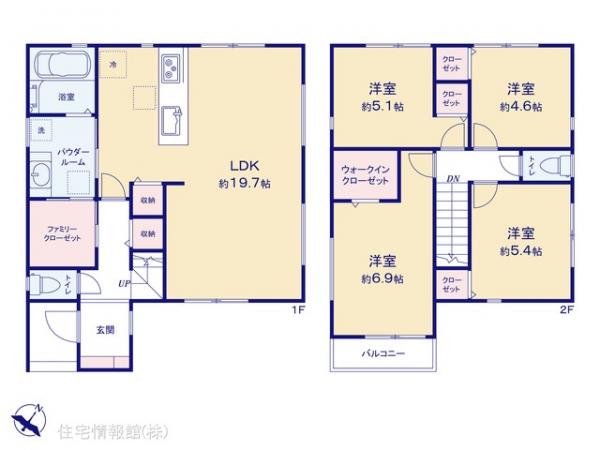 新築戸建 神奈川県横浜市港北区高田西４丁目33-32 横浜市営地下鉄グリーンライン高田駅 6,580万円