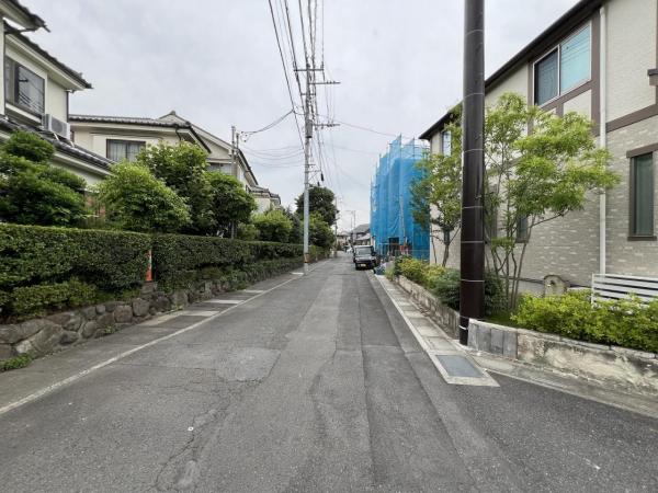 越谷市大道 前面道路含む現地写真