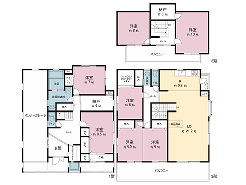 中古戸建 小田原市矢作 JR東海道本線(東京〜熱海)鴨宮駅 3,680万円
