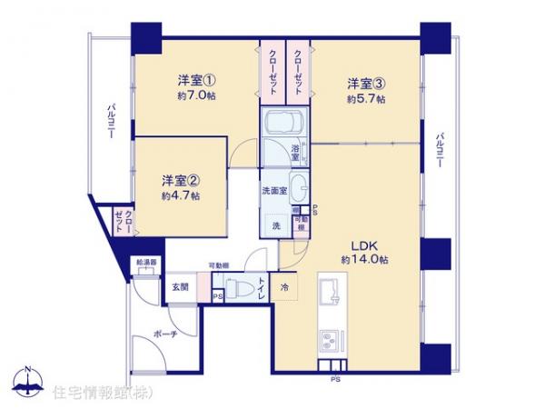 中古マンション 埼玉県新座市東北２丁目29-30 東武東上線志木駅 4,599万円