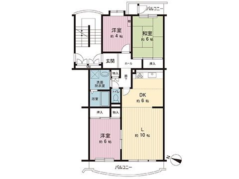 中古マンション 越谷市千間台西３丁目 東武伊勢崎線せんげん台駅 1,650万円