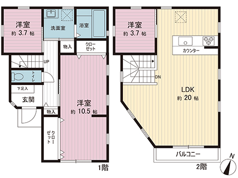 中古戸建 綾瀬市深谷上５丁目 相鉄本線さがみ野駅 2,397万円