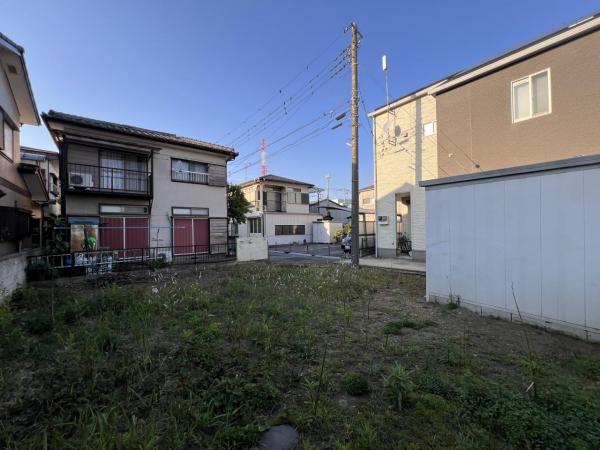 川口市大字榛松 土地 現地土地写真