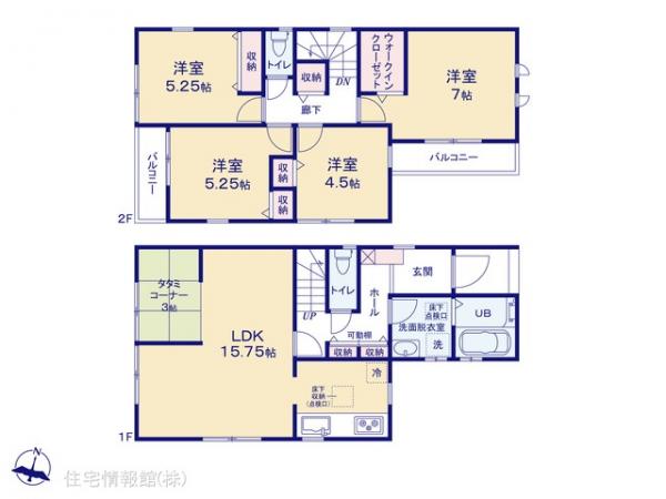 新築戸建 千葉県市川市原木４丁目6-1 東西線原木中山駅 4,280万円