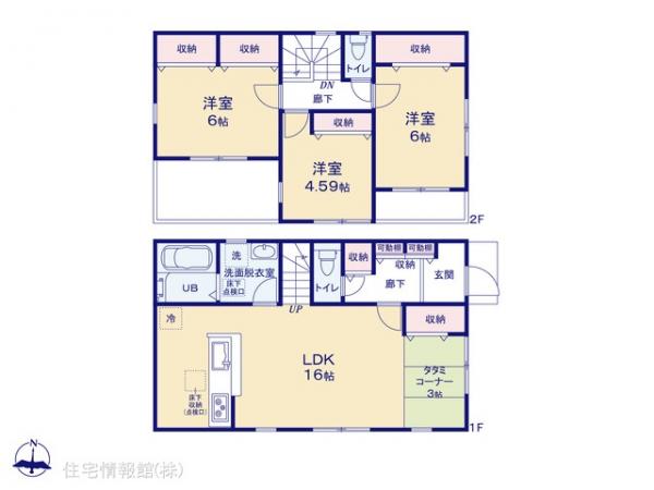 新築戸建 神奈川県横浜市港南区笹下６丁目13-2 JR根岸線洋光台駅 5,180万円