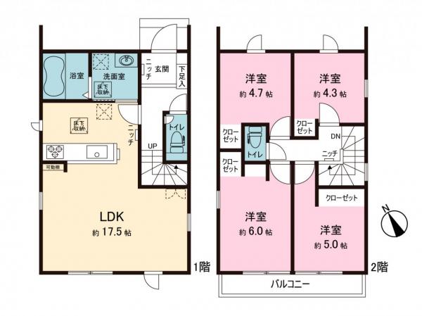 新築戸建 埼玉県東松山市大字石橋 東武東上線森林公園駅 2,780万円